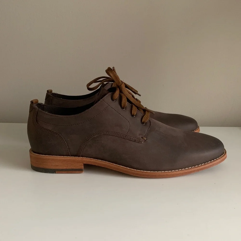 NEW COLE HAAN Nubuck Oxfords - Picture 1 of 13